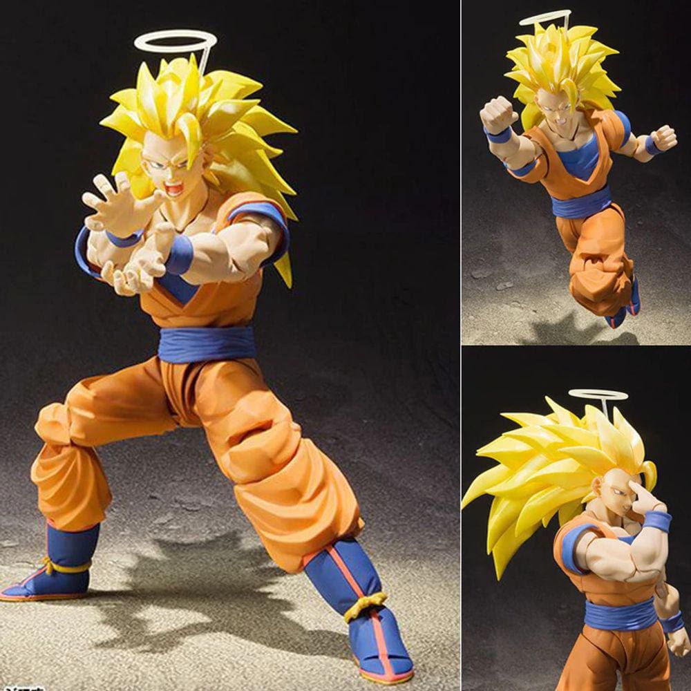 Boneco Dragon Ball Z Super Saiyajin 3 Goku fes!! Special Version