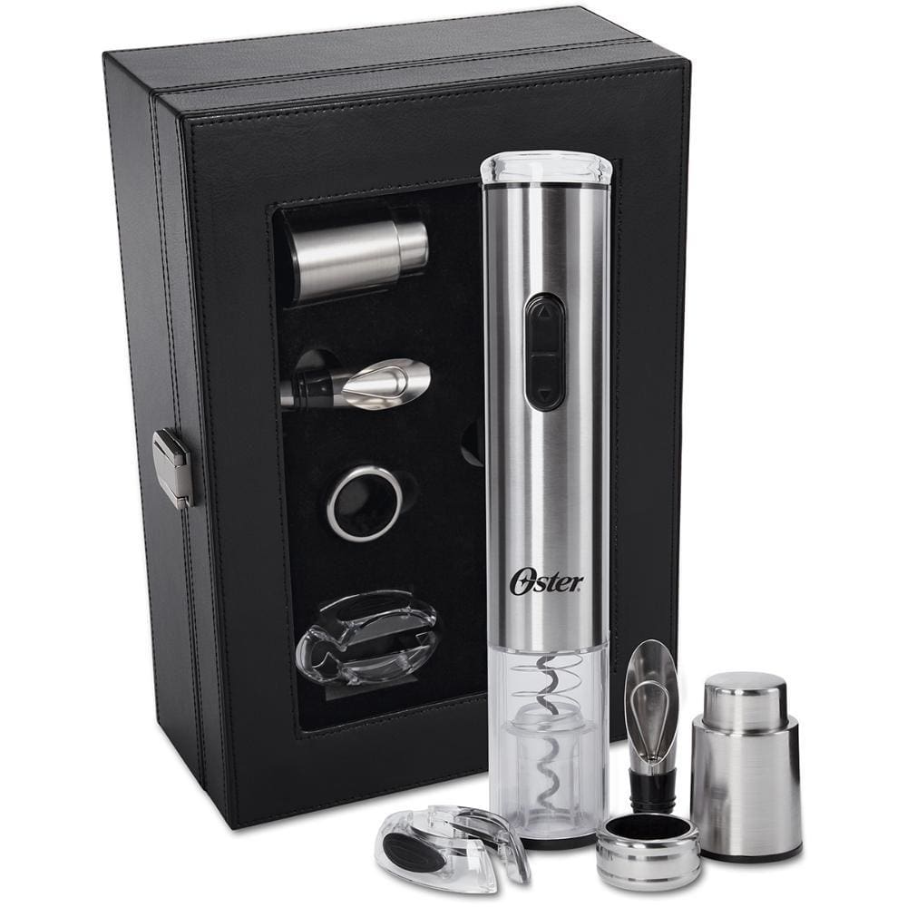 Kit Abridor de Vinho Oster 8055 Inspire Inox 5 Peças com Estojo