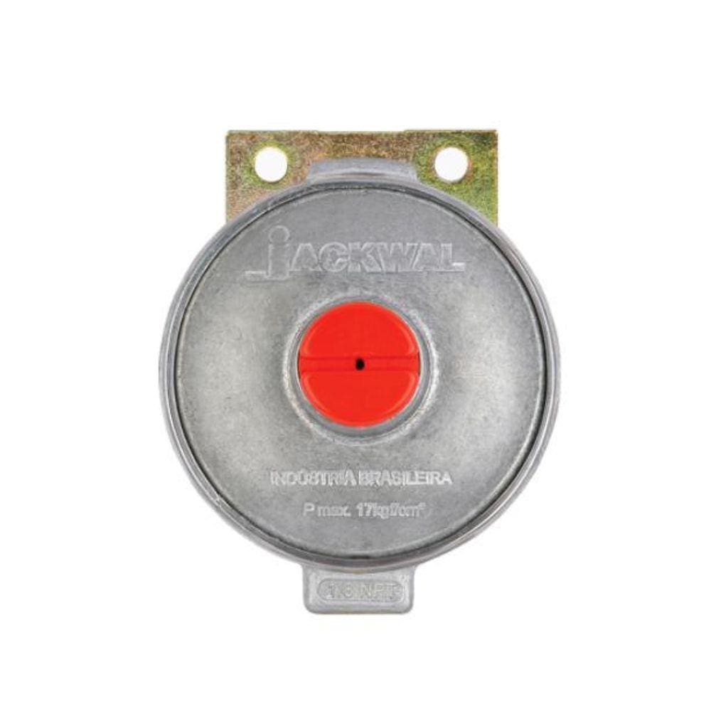Regulador De Gás Glp Válvula 7Kg/H 2,8Kpa Jackwal 020810