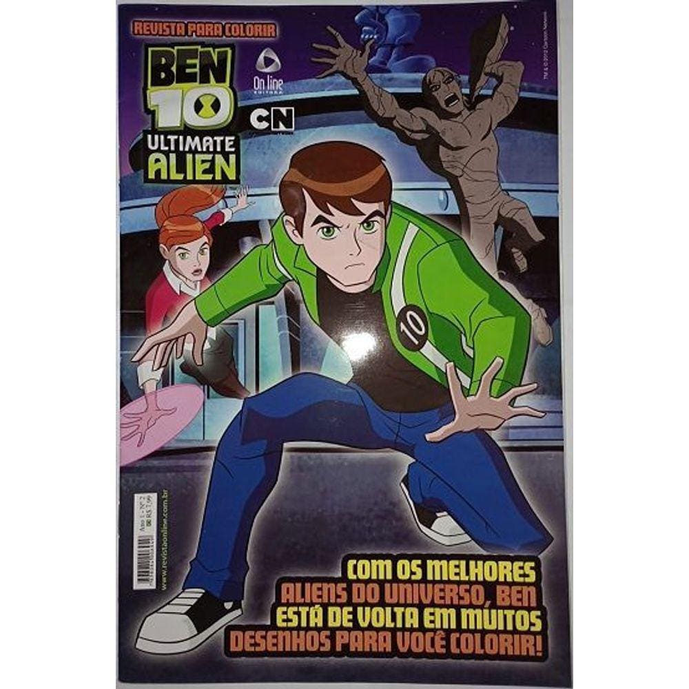 Ben 10 Ultimate Alien: Desenhos para Colorir