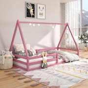 Cama Montessoriana Madeira Maciça Casa Estrado Sila