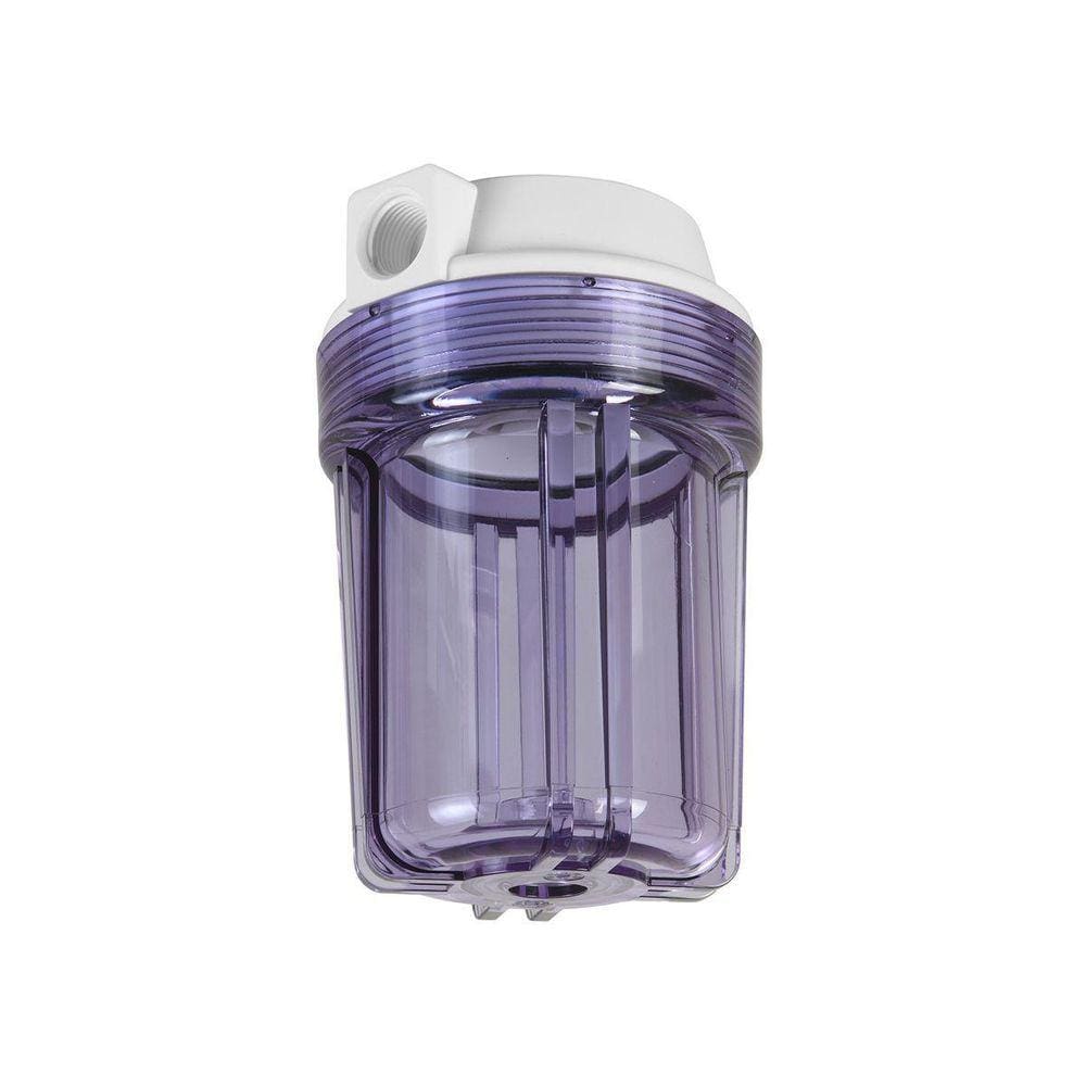 Carcaça De Filtro 5`` Hydronix Conexão 1/2 Transparente