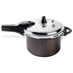 Panela Pressão Cerâmica Indução Pressure 4,2L Camurça Brinox