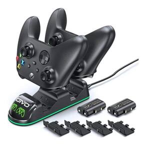 Carregador Controle Xbox One Series S E X +2 Baterias 800Mah
