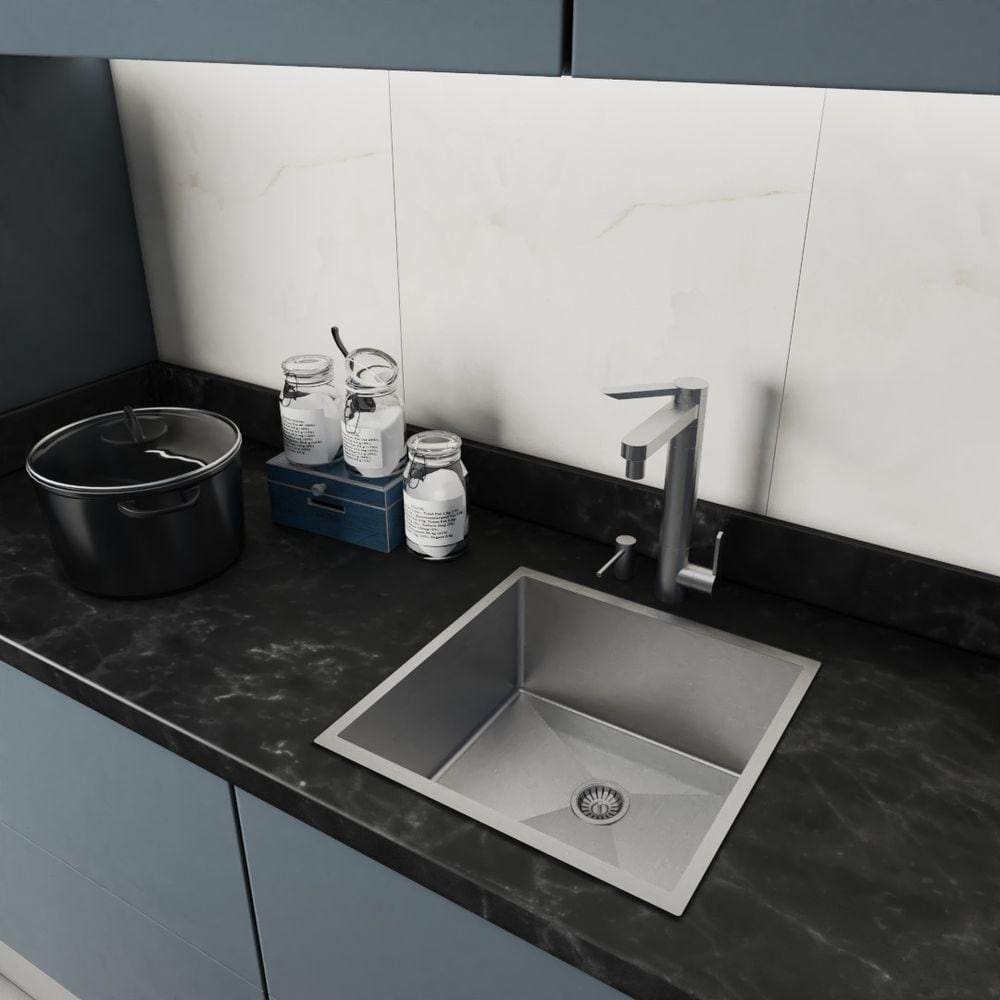 Acessório De Pia Cozinha Planejada De Inox 40X40