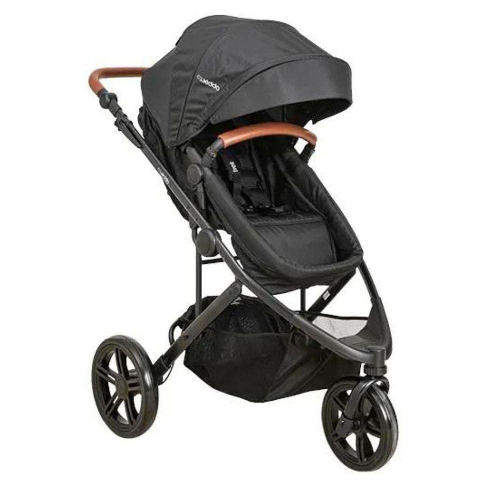 Carrinho De Bebê Trek Preto - Kiddo