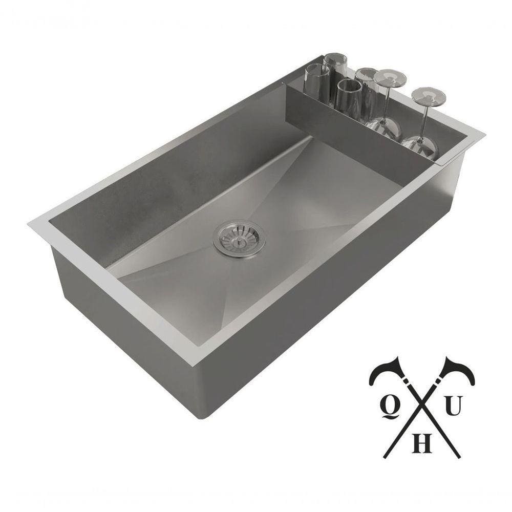 Cuba 70X40 Dupla P/ Pia Cozinha Inox Gourmet C/ Escorredor