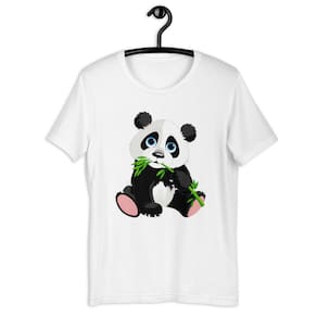Camiseta Blusa Tshirt Feminina - Urso Panda Bear
