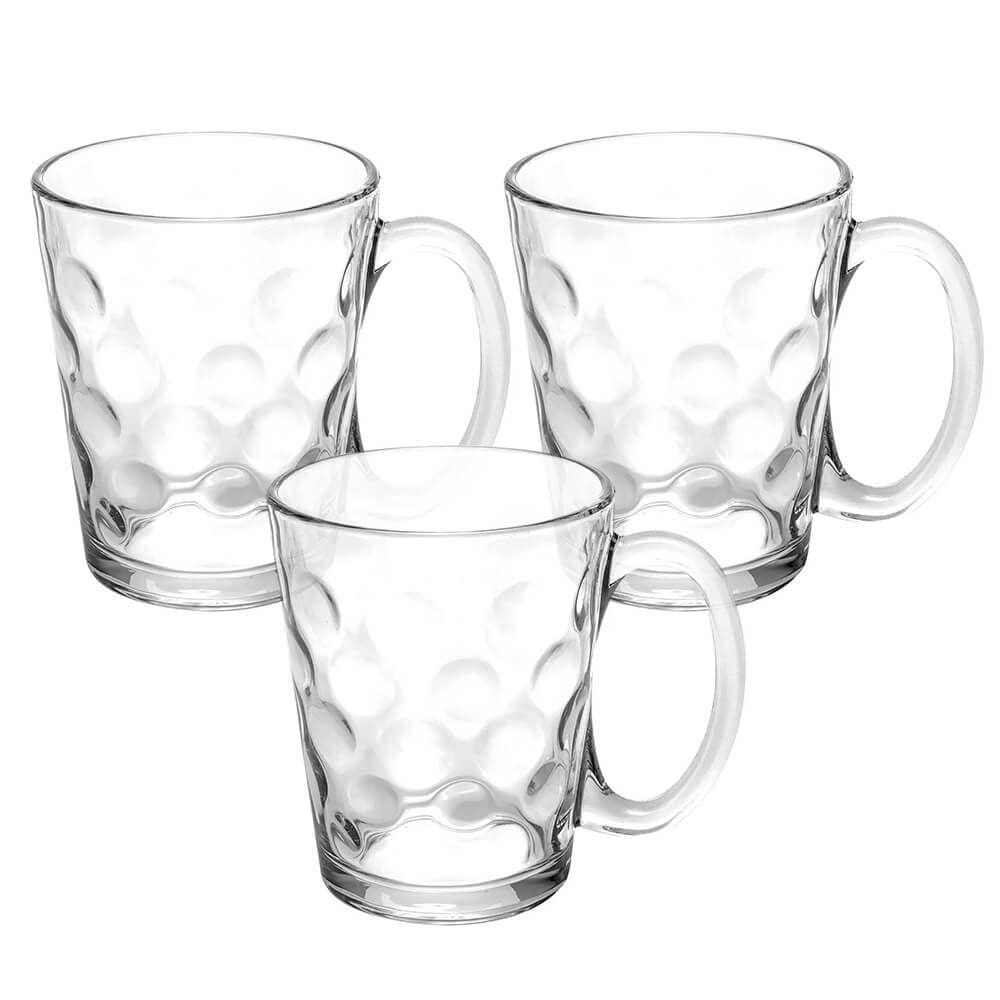 Jogo de Xícaras de Café ou chá 3 Peças 280ml - Casambiente
