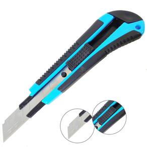 Estilete Profissional Emborrachado Reforçado Largo 18mm