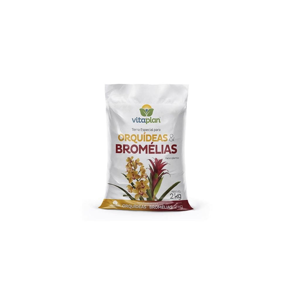 Substrato para orquídeas e bromélias 2 kg