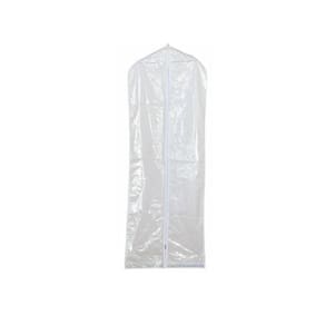 Kit 5 Capas Vestido Zíper/frente Transparente 1,6m Branca
