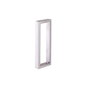 Puxador Duplo Box Banheiro 30Cm Aço Inox Stainless