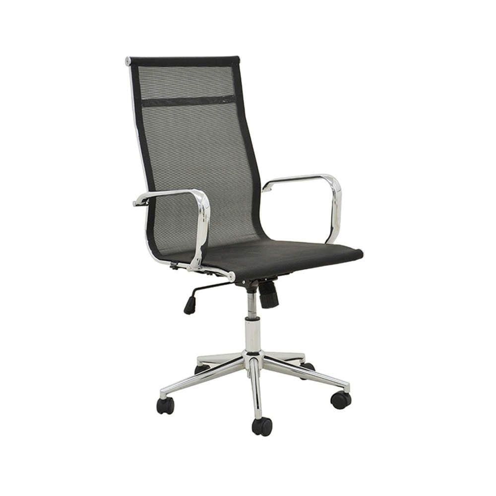 Cadeira de Escritório Presidente Giratória Office Sevilha Alta Rivatti Preto