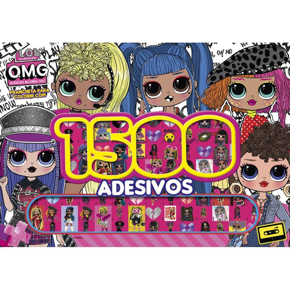 LOL Surprise - Livro 365 Atividades e Desenhos para Colorir