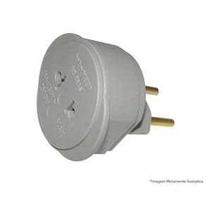 Adaptador Univ 3X1 Cinza 037804 Blister