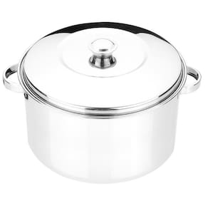 Panela 10 Lts Com Tampa De Inox 15X32X32 Cm