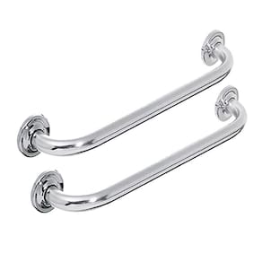 Alça Apoio Banheiro Kit 2 Uni Inox Acessibilidade Deficiente