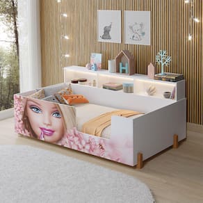 Cama de Criança Doçura Boneca Princesa Juvenil - Branca