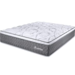 Colchão King Molas Ensacadas E Pillow Top De Espuma Viscoelástico 193x203x27cm Smart Spring - BF Colchões
