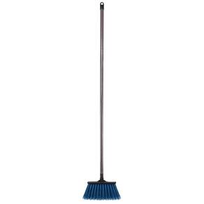 Vassoura Multiuso Nylon Com Cabo Madeira - 1,20M - Nobre
