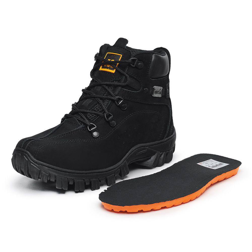 Bota Coturno Botina Masculina Caterpillar Bico pvc Palmilha em Gel  Impermeável no Shoptime