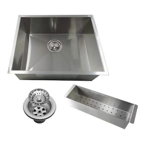 Cuba 60X40 Escovada Escorredor De Pratos Inox