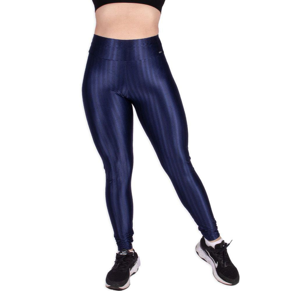 Calça Legging Selene 3D Super Elastano Marinho