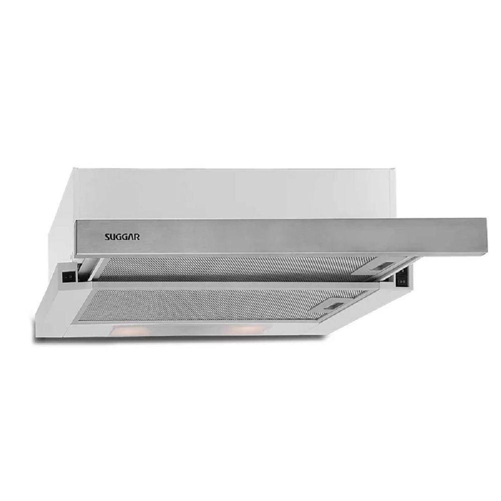 Depurador de Ar Slim de Embutir 60 cm Inox Suggar 110v DE61IX