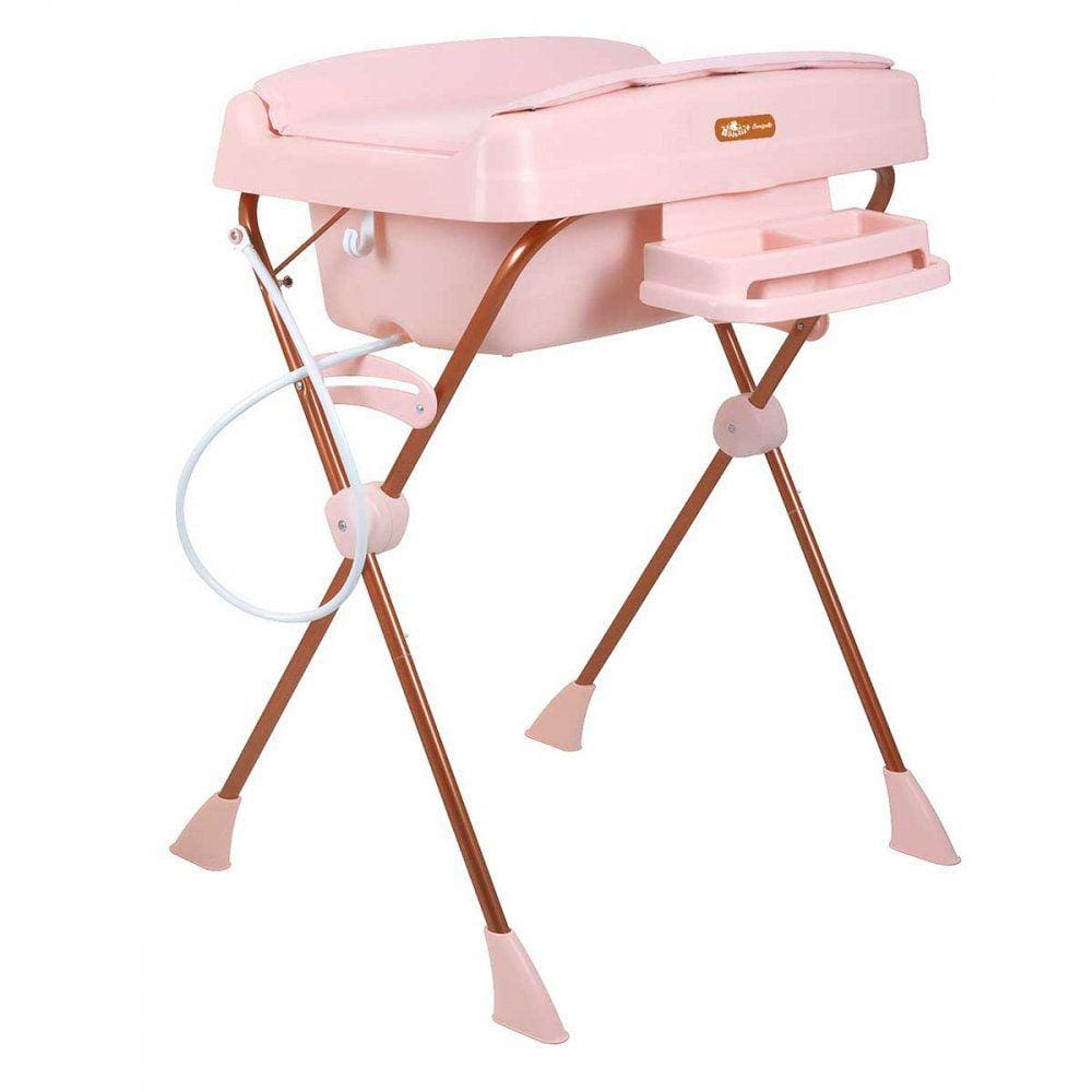 Banheira Infantil Rígida Rosa Burigotto Millenia +