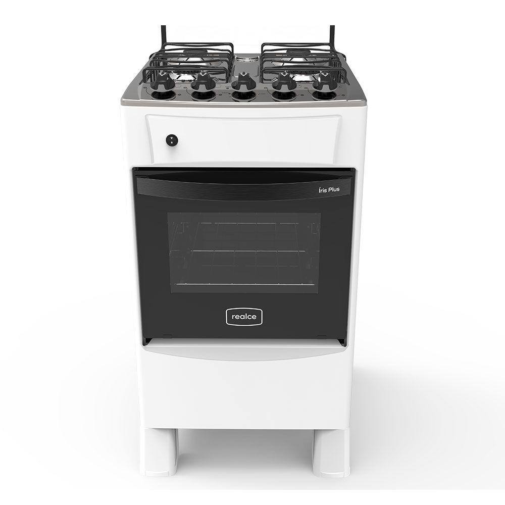 Fogao a gas 4 bocas inox acendimento automatico Pontofrio