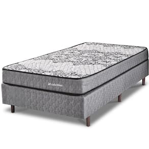 Cama Box Solteiro Colchão Pillow Ortopédico Premium Firme BF Colchões 88x188x51cm