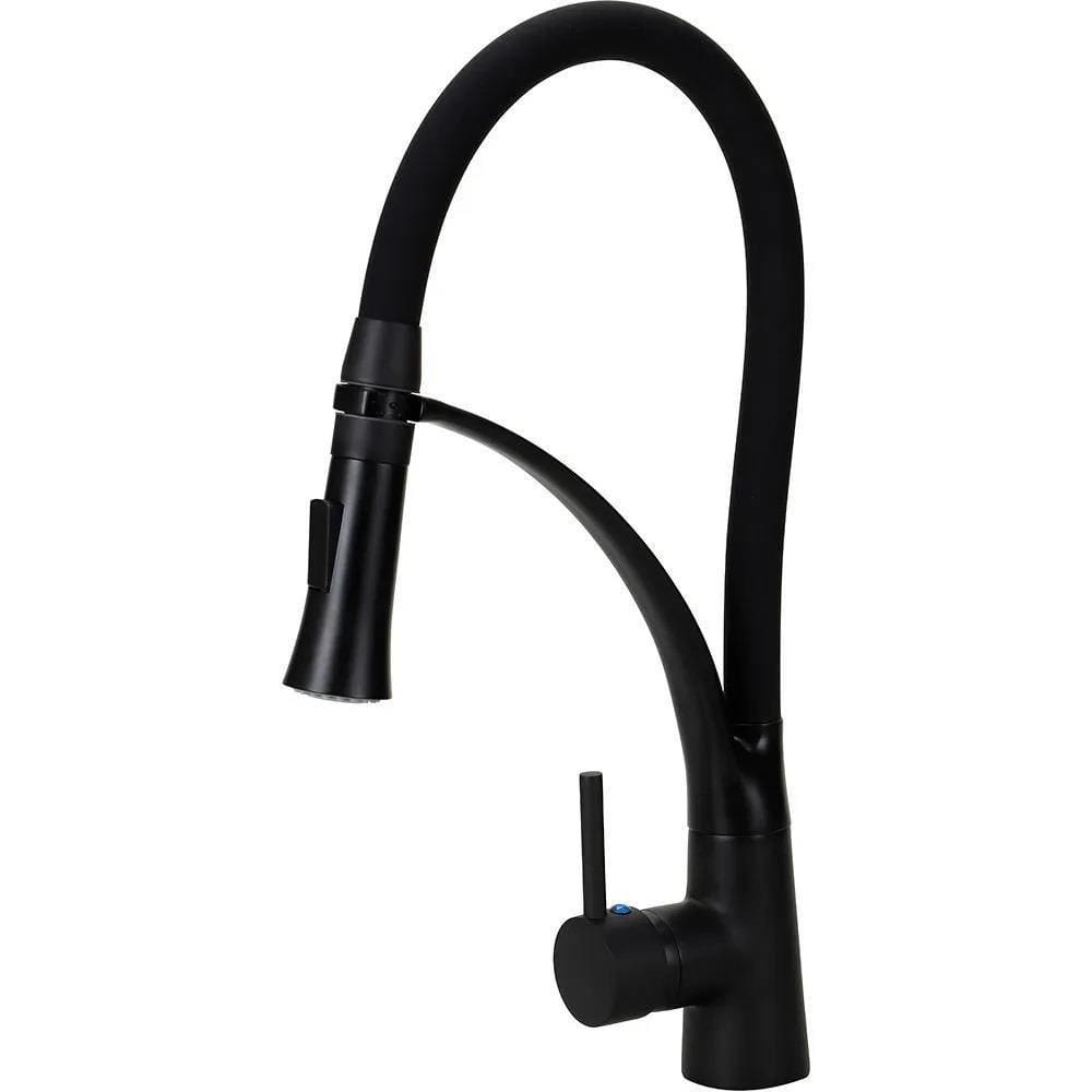 Torneira Gourmet Flexível Prizi Flex Monocomando All Black