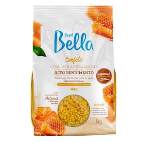 Cera Depilatória Quente Depil Bella Confete 1Kg