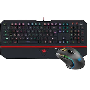 Teclado Gamer Redragon Karura B502 Brancoala Rgb Usb Abnt2