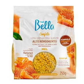 Cera Depilatória Quente Depil Bella Confete 250g