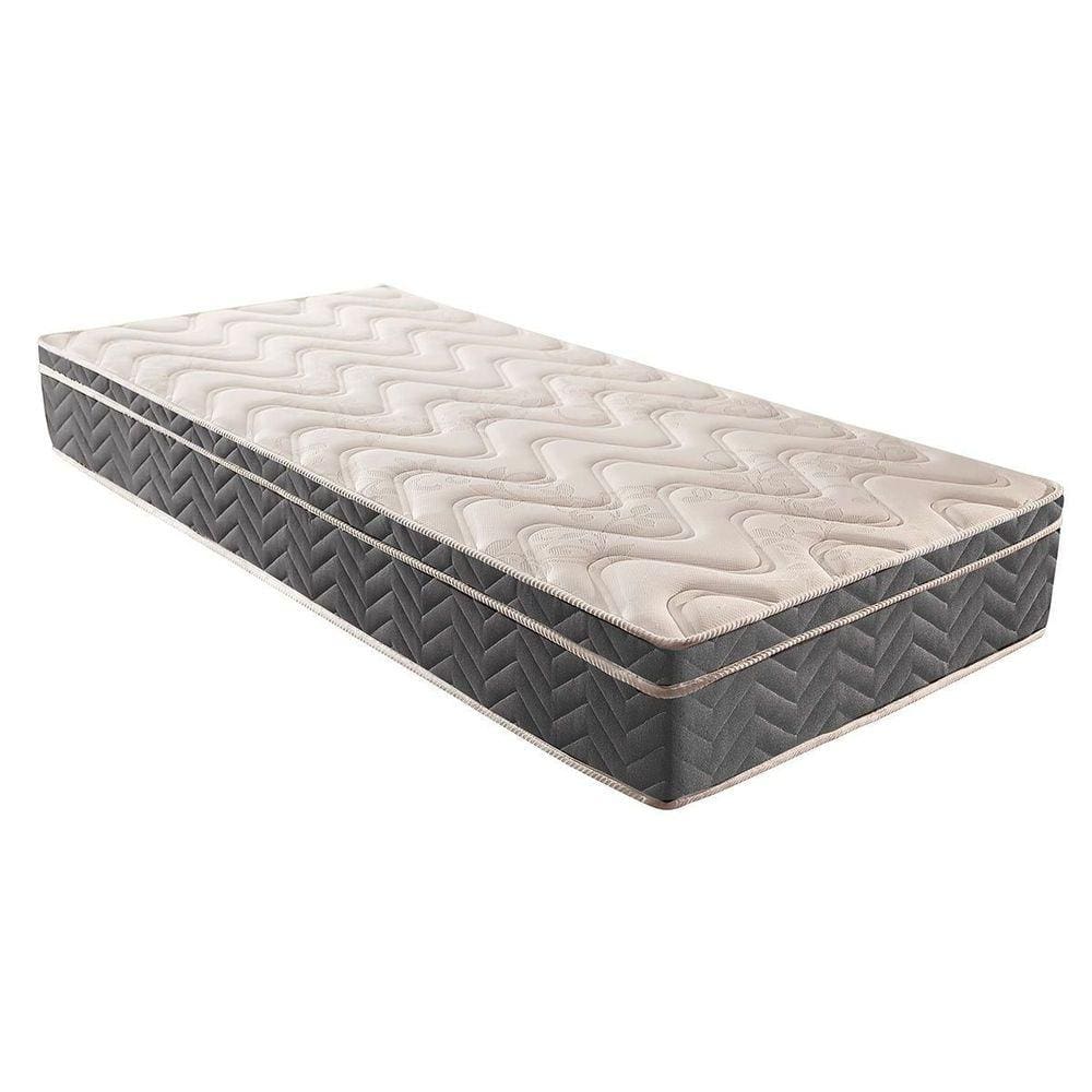 Colchão Solteiro Espuma D45  / EP Anatômico Conforto Mega Firme Euro Pillow (88x188x25) - Paropas
