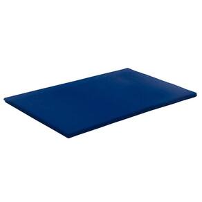 Colchonete 85cmx44cmx3cm de Espuma para Academia e Ginastica em Corvin Azul
