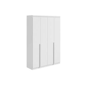 Guarda Roupa 4 Portas e 2 Gavetas Alonzo Plus Branco - Lopas