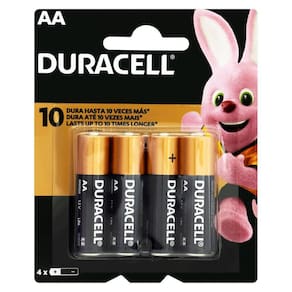 Pilha Alcalina Aa 1,5V Blister C/4 Mn1500b4 Duracell