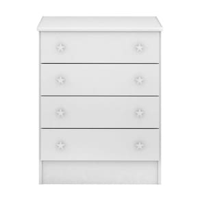 Cômoda Infantil Doce Sonho 777 Qmovi Branco