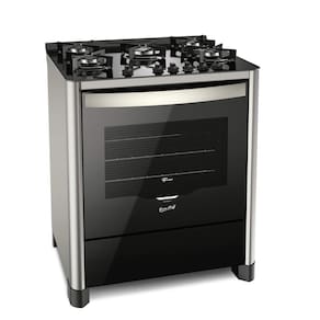 Fogão 5 Bocas Gran Cheff  Fischer Silver
