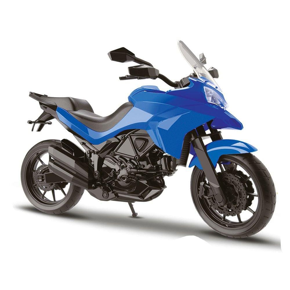 Moto 1600 C/ Rodas Fricção Bonita Coleção Corrida Infantil