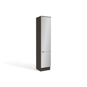 Paneleiro de Cozinha Modulado Nox H769 c/ 2 Portas Onix/Steel - Kappesberg