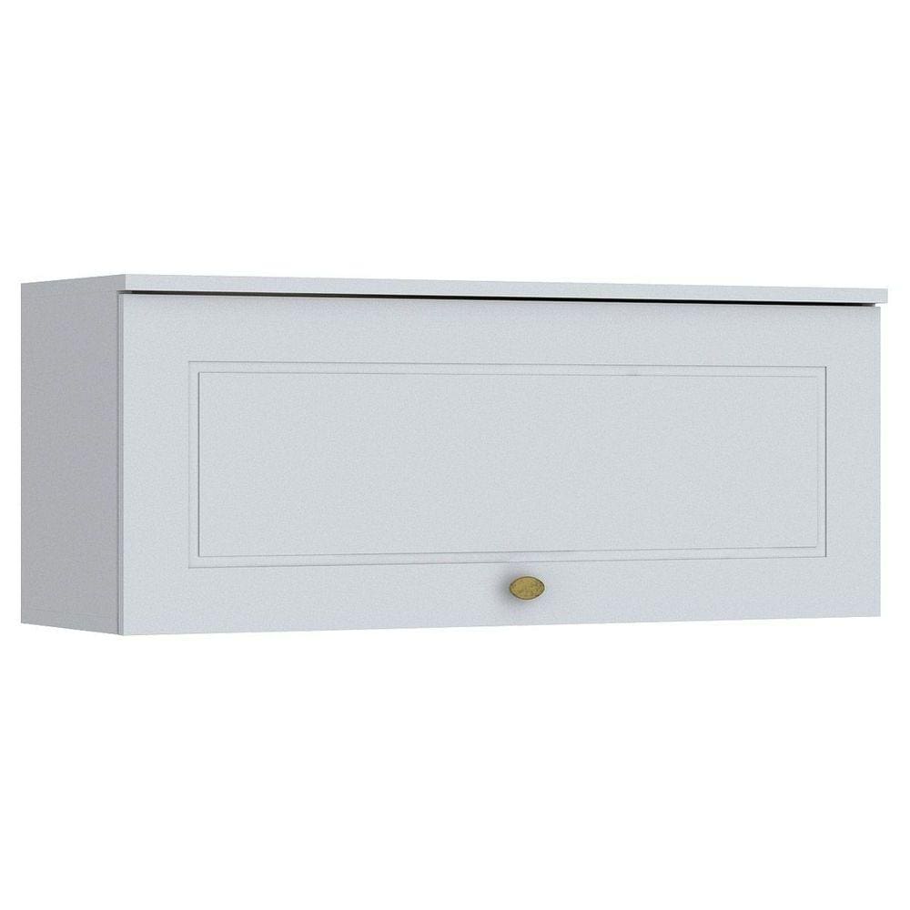 Módulo Cozinha Henn Americana Armário 1 Porta Basculante Branco