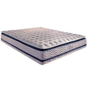 Colchão Casal Molas MasterPocket Ensacadas Visco Gel Blue Pillow Top (138x188x32) - Paropas