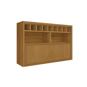 Armário Aéreo Cozinha Modulado Baronesa 1 Porta c/ Adega Freijó - Nesher