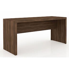 Mesa de Computador Solteiro ME4109 Nogal - Tecno Mobili