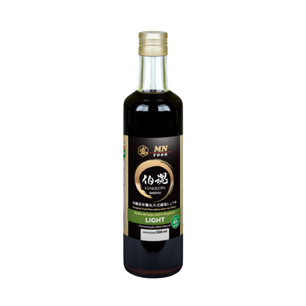 Kit 3X: Shoyu Orgânico Light MN Food 500ml