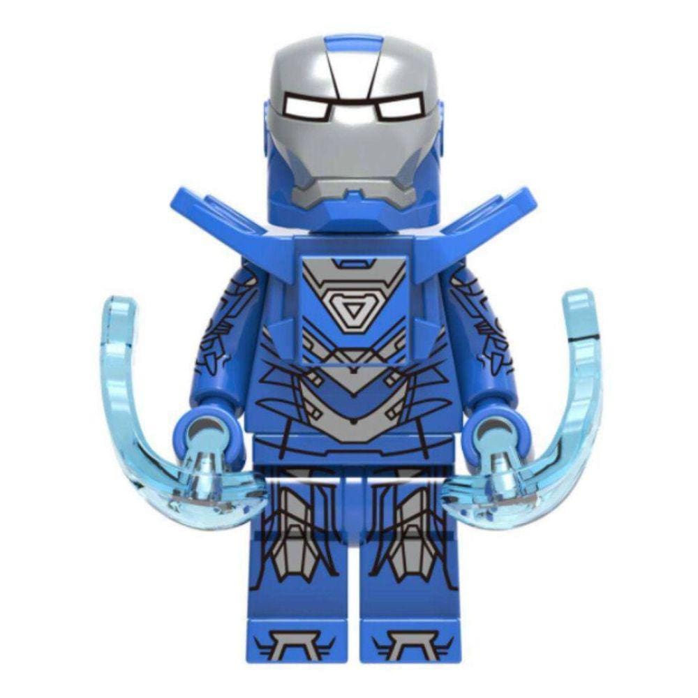 Boneco Blocos De Montar Homem De Ferro Armadura Mark Mk30